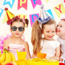 Lunettes de soleil pliables pour enfants (garçons et filles), monture ronde, couleurs acidulées, protection UV