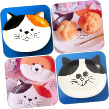 16pcs espessado padrão animal aniversário descartáveis placas de papel conjunto
