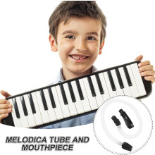 Flexibilní náhradní plastový náustek pro melodiku, dlouhá trubice pro hudební nástroj
