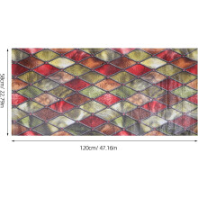 Pellicola oscurante non adesiva per finestre, 58 cm x 120 cm, decorativa, ad adesione statica, per vetri.
