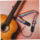 Verstellbarer Ukulelengurt aus stilvollem, tieffarbigem Regenbogenstoff und PU-Material 1