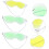 30pcs Cooling Gel Eye Mask Reusable Versatile Hot and Cold Compress 6