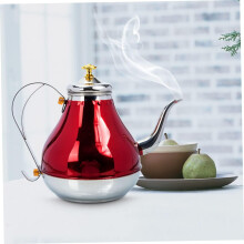 Ceainic din oțel inoxidabil, ceainic de mare capacitate cu sita, ceainic cu apă caldă pentru cafea, uz casnic și birou