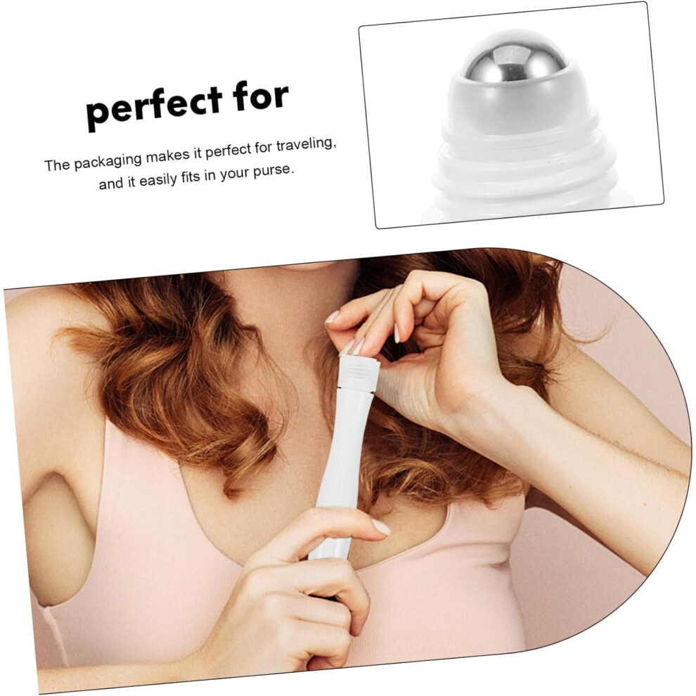Hkhbjs 10Pcs Bottle Small Plastic Aroma Perfume Sub-Packing Empty Roller Bottle Portable For Travel Hair Spray