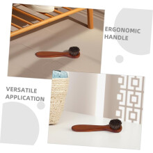 2pcs Soft Bristle Face Brush for Exfoliating Skin Shoe Polish Tool