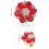 2pcs Creative Button Covers Rhinestone Cufflinks Shirt Decorative Caps 8