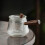 Glass Teapot with Polished Surface and Wide Uses, Simple Classical Design 5