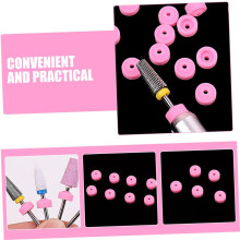 15pcs Dustproof Dust Jacket for Nail Drill Bits Covers Silicone Collector Nail Tech Supplies Protect