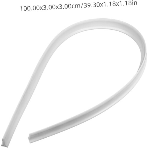 Duschspritzschutz, biegsamer, selbstklebender Streifen 1