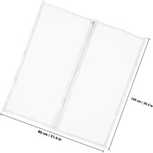 Winterafdichtingsfolie voor ramen, raambekleding, plastic isolatiefolie, gemakkelijk schoon te maken, scheurvast.