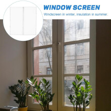 Vinterförseglingsfilm för fönster Fönsterskydd Plastisoleringsfilm Lätt att rengöra Rivtålig