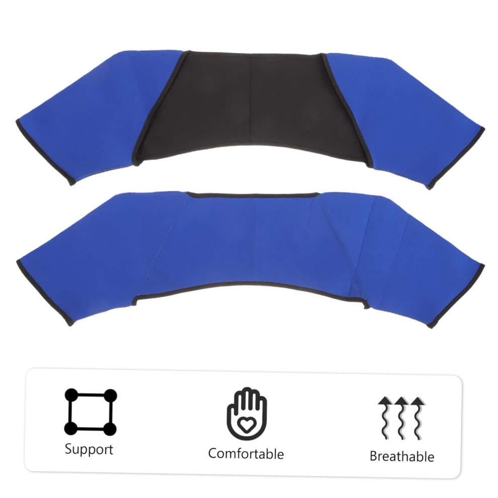 Hkhbjs Sports Shoulder Pads Fitness Shoulder Sleeve For Weightlifting For Sleep Warm In Air Conditioning