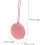 Silicone Pacifier Pouch with Honeycomb Surface Reusable Pacifier Storage Holder Bag 5
