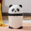 Small Trash Bin with Lid Tabletop Trash Can Practical Convenience Pp Material Minimalist Contemporary Style 7
