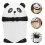 Small Trash Bin with Lid Tabletop Trash Can Practical Convenience Pp Material Minimalist Contemporary Style 8