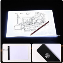 A5 LED-Leuchttisch mit USB-Kabel, tragbares Kopierpad für Künstler