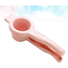 Exprimidor manual de limones rosa PP, exprimidor de frutas de mano, herramienta de cocina