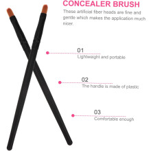 10 Make-up-Pinsel mit Holzgriff für Augen, Lippen und Nase – professionelle Pinsel für Frauen zum Selbermachen