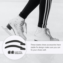 2 Sets universelle Profi-Befestigungsgurte für Rollschuhe mit Schnallen und Schrauben, vielseitiges Zubehör für Rollschuhe