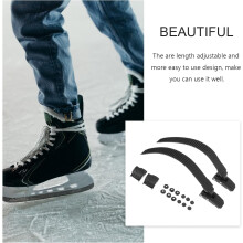 2 sets universele professionele bevestigingsriemen voor rolschaatsen met gespen en schroeven, veelzijdig accessoire voor rolschaatsen