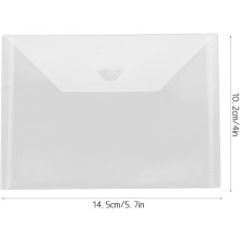 Sacos de armazenamento de estêncil 15pcs Resealable plástico Die corte organizador bolsas Scrapbooking