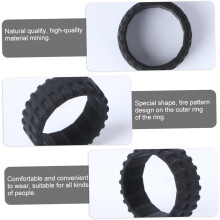 Silikon-Reifenring, Sportring, atmungsaktiver Fingerschmuck für den Sport