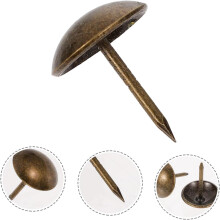150 stuks vintage decoratieve spijkers voor meubelbekleding, antieke koperen afwerking, voor huis- en decoratieprojecten.