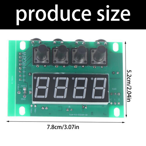 LED-Bühnenlicht-Controller, wasserdichte Platine, 4 Farben für 2