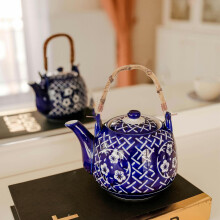 Poignée de rechange en bambou pour théière, style rustique japonais, pour ustensiles de cuisine