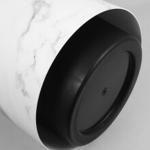 Coș de gunoi 15l PP Model marmurat Elegant modern Ușor de curățat Ușor de utilizat Coș de gunoi