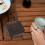 Rustikk serveringsfat i tre med vintagedesign, dekorativt trebrett 5
