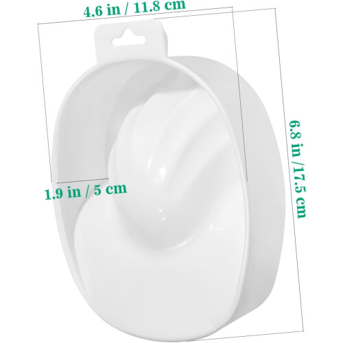 Einlagige Nagelbadschale, Maniküretablett, Handbadewanne 1