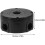 2pcs Outdoor Waterproof Camera Junction Box 10mm Diameter Black Dome Cable Storage Box 2