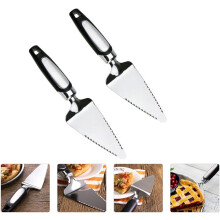 2 szt. trójkątna łopatka do pieczenia pizzy 11,8 x 3,9 x 0,6 cala ze stali nierdzewnej