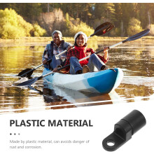 10 ganchos elásticos para extremos de cuerdas de kayak y embarcaciones.