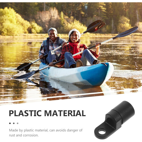 10 ganci terminali per corde elastiche per kayak e barche