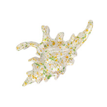 Eye Catching Hair Accessory Unique Conch Shape-Yellow