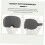 Sleeping Mask for Men Women Memory Foam Blindfold Light Blocking Mask Adjustable 2