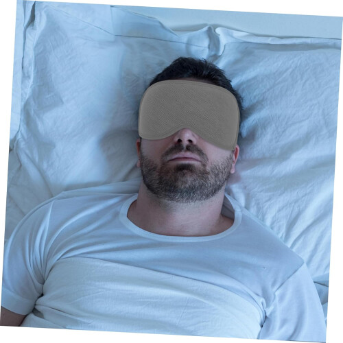 Sleeping Mask for Men Women Memory Foam Blindfold Light Blocking Mask Adjustable 2
