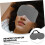 Sleeping Mask for Men Women Memory Foam Blindfold Light Blocking Mask Adjustable 4