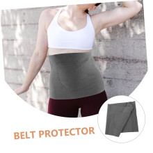 1pc Warm Wool Knit Waist Support Belt Comfortable Lumbar Brace
