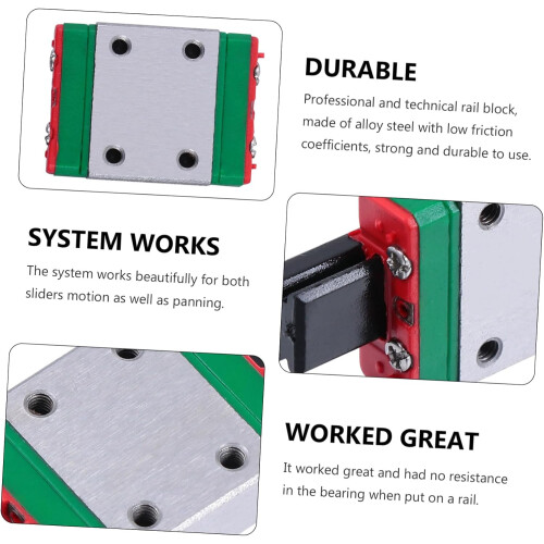 Alloy Steel Linear Guide Slider Rail Guide Block Linear Rails Slide Unit Assorted style 2