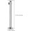 Undermount Sink Brackets with Retractable Legs Adjustable Height Stainless Steel 2