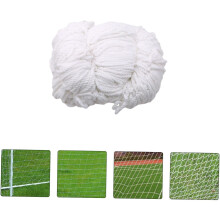 Soccer Goal Net 3x2m White Football Training Goal Net Replacement for Children’s Sports Outdoor Practice
