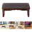 Solid Wood Stool Prayer Bench Portable Zen Floor Bench for Home Temple Mindfulness Practice 3