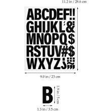 Strijkapplicaties van vinyl met letters, hitteoverdracht voor kleding, stevige zelfklevende letters voor textiel.