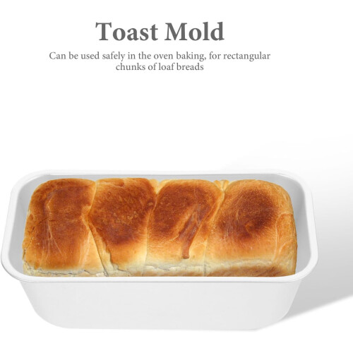 2 st brödformar rostat bröd bakformar rektangulära plåtar aluminiumlegering 2