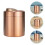 Miniature Trash Can with Swing Lid Stainless Steel Round Trash Can 8