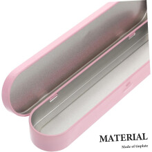 Blikken doos, draagbare metalen doos voor make-upbenodigdheden, knutselspullen, opbergdoos, koekblik, houder voor make-upkwasten