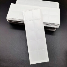 10 sachets adhésifs en PVC compact, ruban adhésif autocollant, pochettes à bijoux